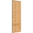 thumbnail image 6 of 32 1/4"W X 83"H Timbercraft Six 5 3/8" Boards Framed Board-N-Batten Shutters, Rough Sawn Western Red Cedar (Per Pair), 6 of 13