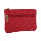 thumbnail image 2 of Ofertas Únicas 1 Pc Monedero Argyle con Dos Cremalleras Color Rojo, 2 of 5