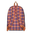 thumbnail image 3 of Fashionable Abstract Plaid Backpack, Large Interior, Waterproof and Lightweight, 3 of 5