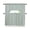 Green, variant on Light Grey Swag Curtains for Kitchen Farmhouse Striped Modern Artwork Valances for Windows Rod Pocket Small Window Treatment Short Topper for Cafe Bedroom Bathroom Living Room Decor 56x36 Inch