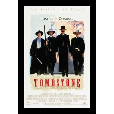TOMBSTONE - 11x17 Framed Movie Poster