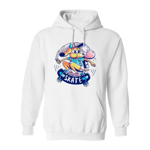 Dog Skater  Hoodie Men -Image by Shutterstock, Male 3X-Large