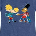 thumbnail image 3 of Hey Arnold! - Arnold and Gerald Skateboard - Toddler And Youth Girls Short Sleeve Graphic T-Shirt, 3 of 5