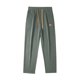 thumbnail image 4 of Pantalones deportivos para hombre, rectos, holgados, con cordón, informales, con cintura elástica, deportivos Talla M Verde, 4 of 9