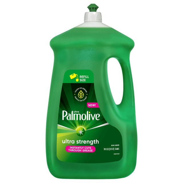 Palmolive Ultra Dishwashing Liquid Dish Soap, Original Scent, 90 Fluid Ounce