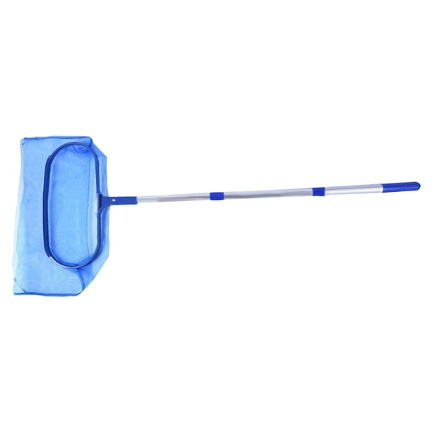 Pool Skimmer Net with Telescopic Pole Removal Rake Swimming Pool Ponds