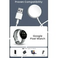 thumbnail image 2 of USB Cable for Pixel Watch Charger,3.3Ft Replacement Charging Cord Only for Google Pixel Watch 1 Smartwatch Charging Dock Station (White), 2 of 6