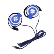 ROZYARD Clip-on Headphones, Subwoofer Stereo Wired Headphones,3.5mm Interface Earphone