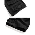 thumbnail image 5 of TRGPSG Women's Cargo Shorts, 9-Pocket Cotton Blend Utility Shorts for Hiking and Work, Mid-Rise Relaxed Fit Summer Apparel,Black Size 2(No Belts), 5 of 7