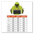thumbnail image 5 of GloWear 8275 Class 2 Heavy-Duty Hi-Vis Workwear Sherpa Lined Jacket, 3X-Large, Lime, Ships in 1-3 Business Days, 5 of 9