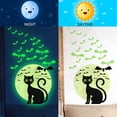 thumbnail image 2 of Jinsinto Luminous Cat Halloween Wall Sticker Luminous Wall Sticker, 2 of 5