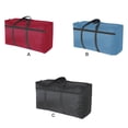 thumbnail image 2 of Naiovety Bolsa de almacenamiento de equipaje reutilizable con asa de cremallera, contenedor móvil, impermeable, tela Oxford, gran capacidad, embalaje de Almacenamiento y organización del hogar Azul Naiovety HA066967-02, 2 of 6