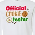 thumbnail image 4 of Inktastic Official Cookie Tester Christmas Cookies Long Sleeve T-Shirt, 4 of 5