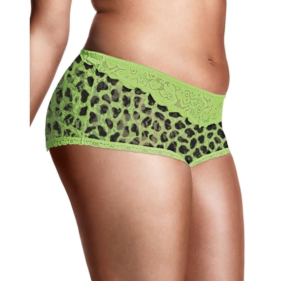 JMS Microfiber Hip Shorts with Lace Waistband 2-Pack