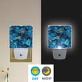 thumbnail image 4 of Strange Blue Shapes LED Night Light with Smart Sensor Plug Into Wall Dusk to Dawn 2 packs, 4 of 7