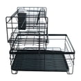 thumbnail image 3 of Escurridor de Platos 3 Niveles con Accesorios Metal, 3 of 8