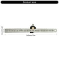 thumbnail image 5 of Multifunction Combination Square Ruler Angles Guide Adjustable Positioning Block, 5 of 8