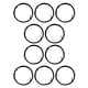 thumbnail image 2 of Bewildely Craft Wires DIY Handicrafts No es fácil de romper Hilo trenzado Buena flexibilidad Líneas de joyería para esculpir Negro Type1 NO1 Bewildely CBP225202, 2 of 6