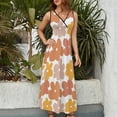 thumbnail image 5 of Flower Power Sleeveless Dress Women's summer suit Women's dress chic and elegant woman dress birthday dresses for women, 5 of 7