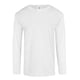thumbnail image 1 of Playera Peso Completo Cuello Redondo Manga Larga para Caballero, Color Blanco, Talla Chica, 100% Algodón. Yazbek C0304, 1 of 3
