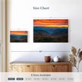 thumbnail image 4 of Elephant Stock Blue Ridge Parkway Fall Wall Art - Horizontal Canvas Wall Art - Living Room Wall Decor - Nature Canvas - Brown And Orange Decor - 12" x 8", 4 of 8