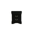 thumbnail image 5 of Hassch Modern Nightstand with 2 Storage Drawers Accent Bedside Table for Bedroom Living Room, Black, 5 of 6