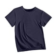 thumbnail image 4 of zbxnLI 3-18 Y Quick Dry T Shirt for Girl Short Sleeve Tee Tops for Kids Running Workout Summer Activewear Top, 4 of 5