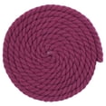 thumbnail image 4 of Super Soft 3 Strand Twisted Cotton Rope (Wine Red, 1/2 Inch x 10 Feet), 4 of 4