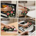thumbnail image 5 of 2 Pcs Pioneer Flower Floral Print Pattern Kitchen Towels, Funny Microfiber Dish Towel Set, 18" X 26" Tea Towels, 5 of 6