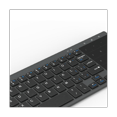 thumbnail image 2 of Slim 2.4G Wireless Keyboard with Touchpad Mouse Number Numeric USB Wireless Keyboard for Android Windows Desktop Laptop, 2 of 6