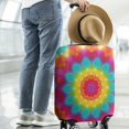 thumbnail image 2 of Colorful Tie Dye Mandala Pattern Luggage Cover Fashion Suitcase Cover Baggage Covers Fit 25-28 Inch Luggage (Go Travel), 2 of 5