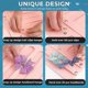 thumbnail image 3 of Baby Hair Bows Holder, Bow Organizer For Girls Hair Bows, Baby Hair Accessory Storage Display Sturdy Rope, Baby Headband Organizer For Door, Closet, W, 3 of 5