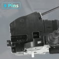 thumbnail image 7 of Unique Bargains Rear Left Right Power Door Lock Actuator Motor with Cable for Hyundai Santa Fe 06-09 No.814202B000 Pair, 7 of 7