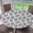 thumbnail image 3 of Elastic Edged Waterproof Backed Fitted Table waterproof table waterproof table cover Cover Tableclothes Style E 1.5m, 3 of 9
