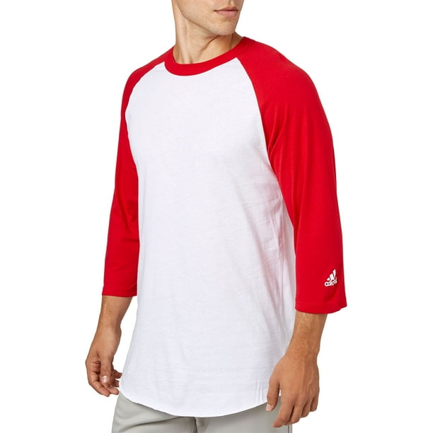 Adidas Adidas Adult Triple Stripe Sleeve Baseball Practice Shirt Walmart Com Walmart Com