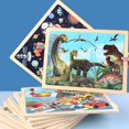 thumbnail image 2 of Parenting  Puzzle 100 Wooden Cartoon Anime Puzzles For Children  Puzzle Game Toy, 2 of 6