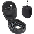 thumbnail image 1 of Hard Case Compatible with AfterShokz Trekz Air/Aeropex/Titanium Mini Open Ear Wireless Bone Conduction Headphones AS650 / AS800, Storage Case for Charging Cable, Black(Case Only), 1 of 6