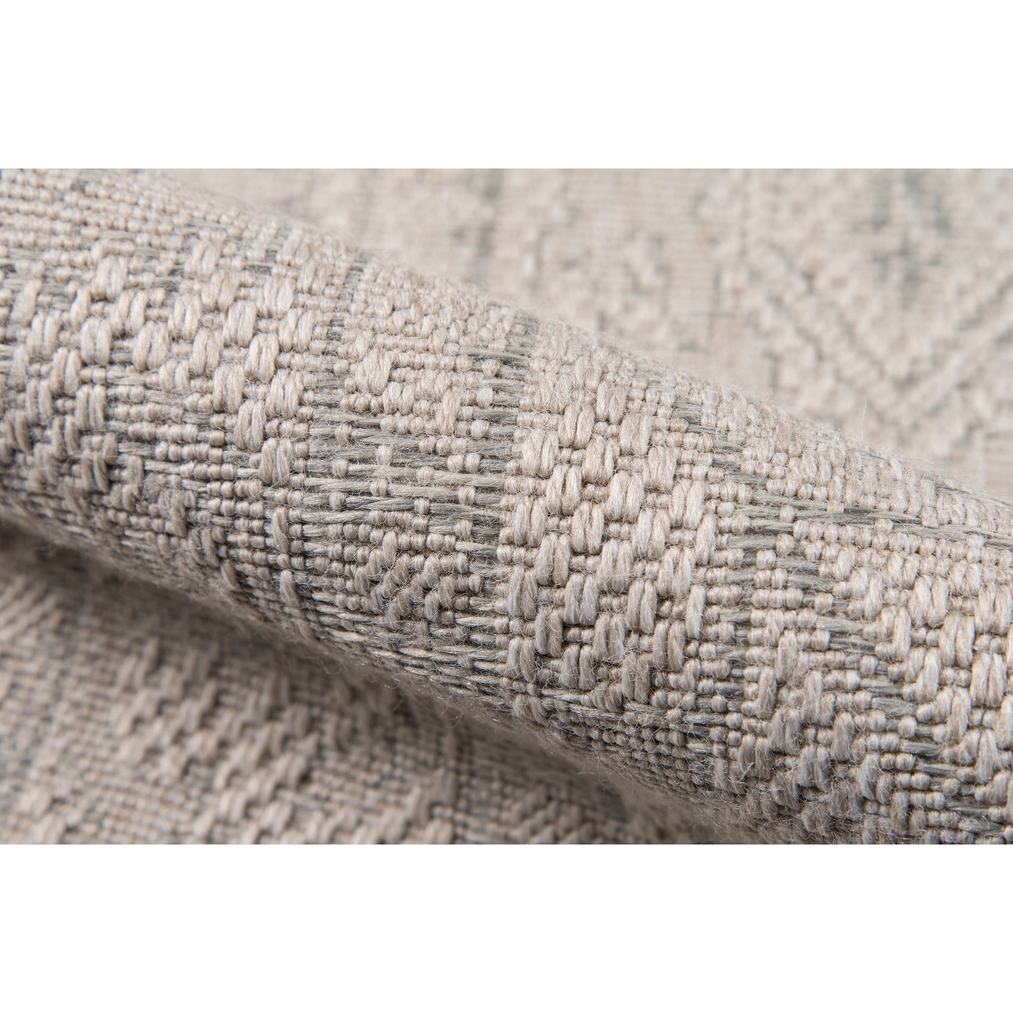 Erin Gates by Momeni Downeast Boothbay Area, Indoor/Outdoot, Outdoor Rug, 3'11" X 5'7", Grey