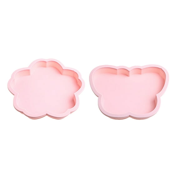 Tersarium 2pcs Silicone Cake Molds Oriental Cherry Shape Baking Pan Bakeware