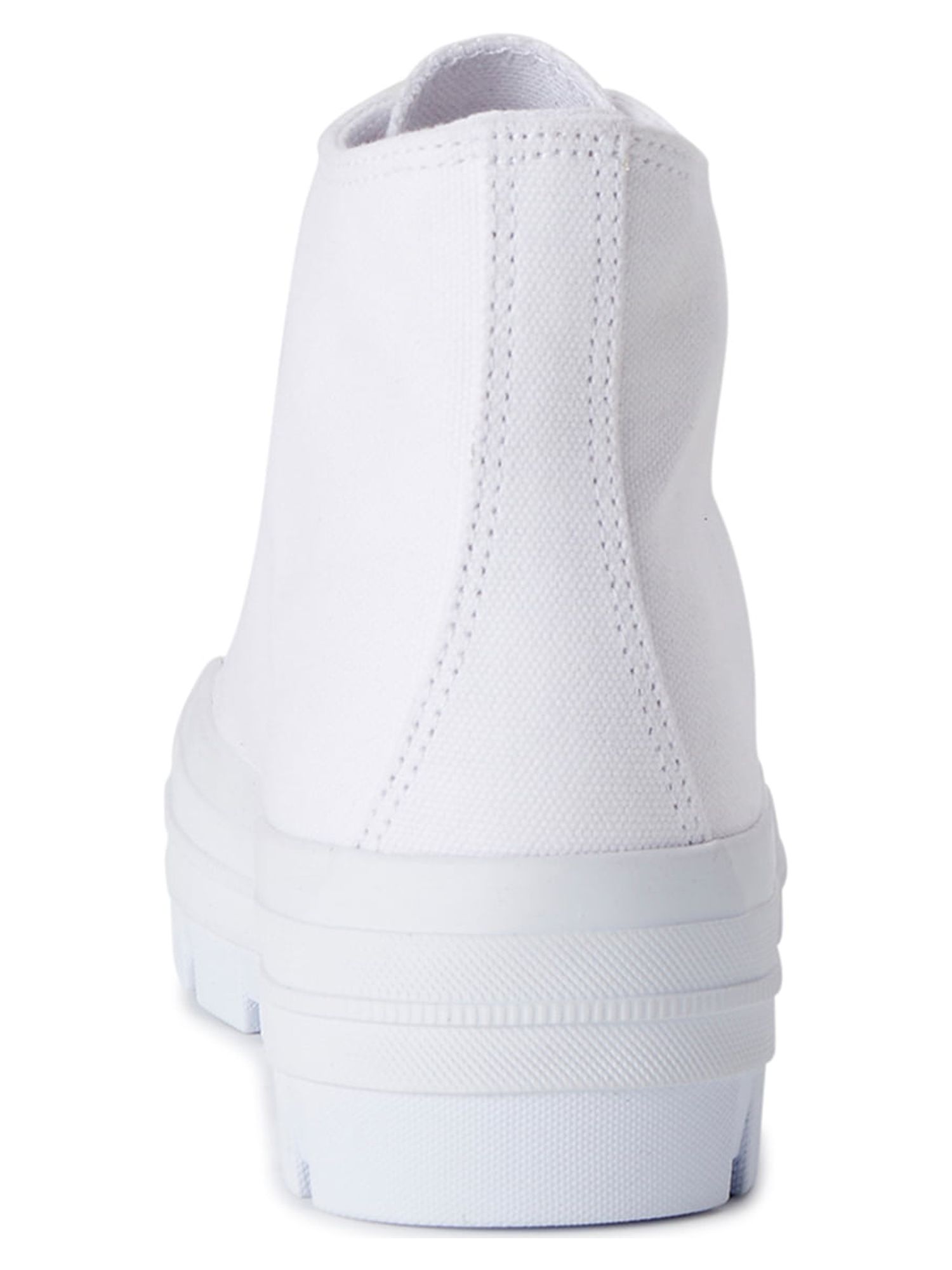No Boundaries Women's High Top Canvas Lug Sneakers