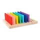 thumbnail image 3 of Juguete sensorial de madera, juego de cognición de colores, desarrollo de clasificación de colores, reconocimiento para niños pequeños, ejercicio de, 3 of 8