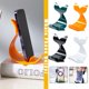thumbnail image 2 of Soporte para teléfono móvil Soporte para teléfono duradero Cartoon Whale Free - negro 1pcs oso de fresa Electrónica, 2 of 6