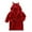 kids sleepwear - Wine, variant on REDARER Boys Girls Solid Bear Hooded Bathrobe Bear Ear Hood Self Tie Belt Ultra Soft Warm Flannel Kids Sleep Bath Robe,2-3 Years