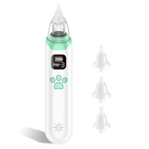 Aspirador nasal del bebé Infant Neam Sucker Booger Removedor para niños Recargable Batería Anti-Reflow DISEÑO Música Función calmante Inevent BA000400-00B