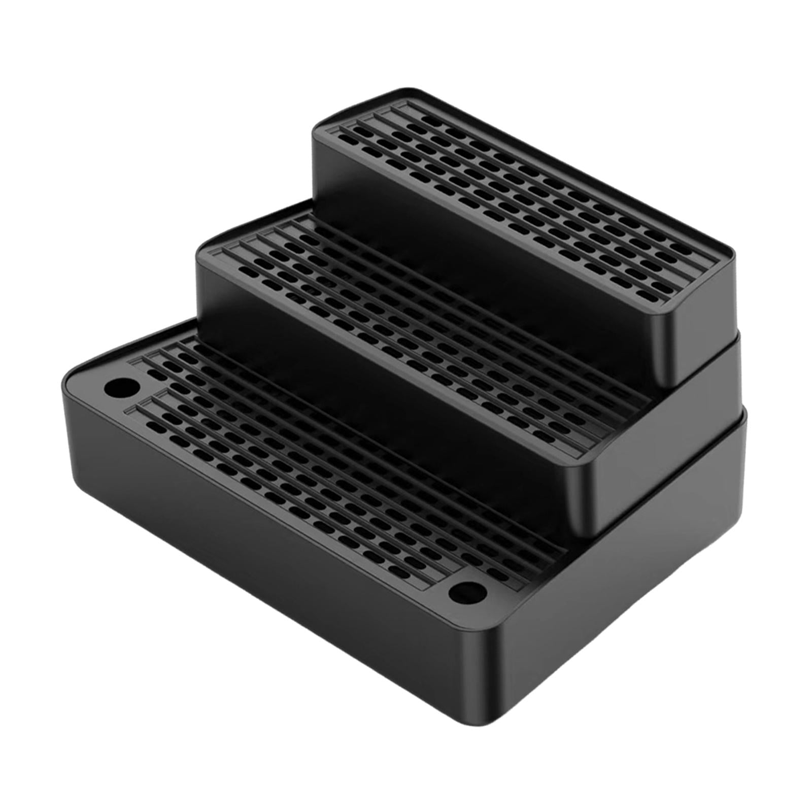 Litter Box Ramp Cat Litter Stair Footboard with Washable Plastic for Automatic Self Cleaning Litter Boxes