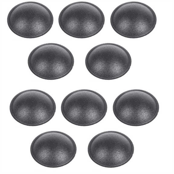 10Pcs 38x8mm Speaker Dust Cap Audio Woofer Dome Cover Replacement for Audio Equipment,10 * Speaker Dust Cap,Black