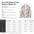 thumbnail image 5 of Pofeuu Colorful Spots Print Sun Protection Outdoor Lightweight Full Zip UV Cooling Hoodie Long Sleeve Summer Clothing for Outdoor Hiking-Medium, 5 of 5