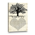 thumbnail image 4 of "The House That Built Me" Canvas Wall Art – Black Tree Silhouette with Sentimental Quote – Nostalgic Home and Family Decor – Inspirational Keepsake Art for Living Room or Bedroom, 4 of 4