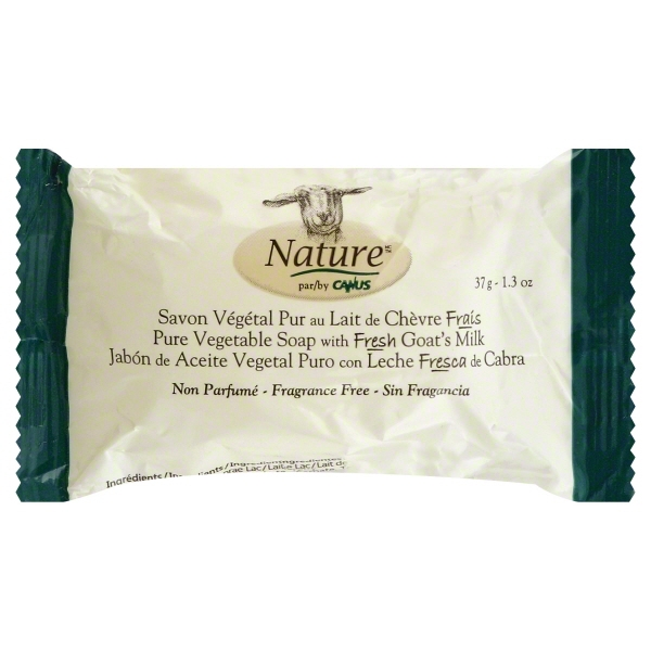 Canus Goat's Milk Bar Soap Fragrance Free 1.3 OZ