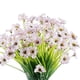 thumbnail image 4 of 12 Bundles Artificial Flowers Outdoor Fake Flowers No Fade Faux Plastic Shrubs Plants For Hanging Garden Porch Window Box Home Decor, 4 of 8